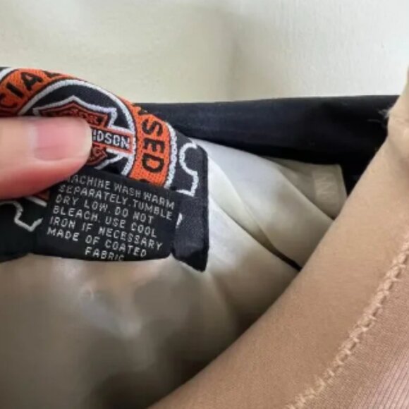 Harley Davidson Screaming Eagle Jacket Womens Small NHRA Racing Motorcycle Biker - Picture 8 of 8